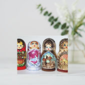 Carte Postale Matryoshkas (Debout devant)