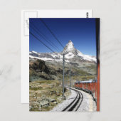 Carte Postale Matterhorn (Devant / Derrière)