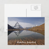 Carte Postale Matterhorn (Devant / Derrière)