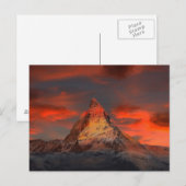 Carte Postale Matterhorn (Devant / Derrière)