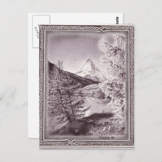 Carte postale Matterhorn (Devant / Derrière)