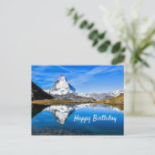 Carte Postale Matterhorn 4 Anniversaire (Debout devant)