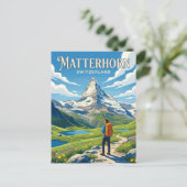 Carte Postale Matterhorn Suisse (Debout devant)