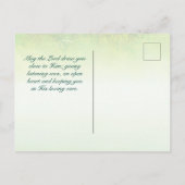 Carte Postale Matthew 11:28 Come to Me, Je veux give you reste (Dos)