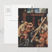 Carte Postale Matthias Grünewald - Christ portant la croix (Devant / Derrière)