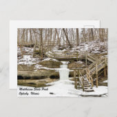 Carte postale Matthiessen Illinois State Park (Devant / Derrière)