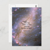 Carte Postale Matthieu 11:30 (Devant / Derrière)