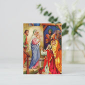 Carte Postale Matthieu 2:1-12 Hommes Sages Voyage vers Jésus car (Debout devant)