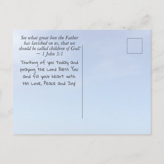 Carte Postale Matthieu 5:9 Heureux sont les Peacemakers, Irlande (Dos)