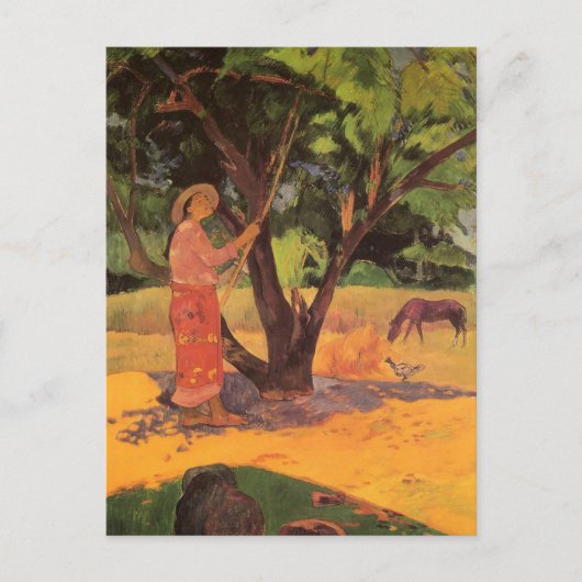 Carte Postale 'Mau Taporo' - Paul Gauguin (Devant)