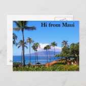 Carte postale Maui (Devant / Derrière)