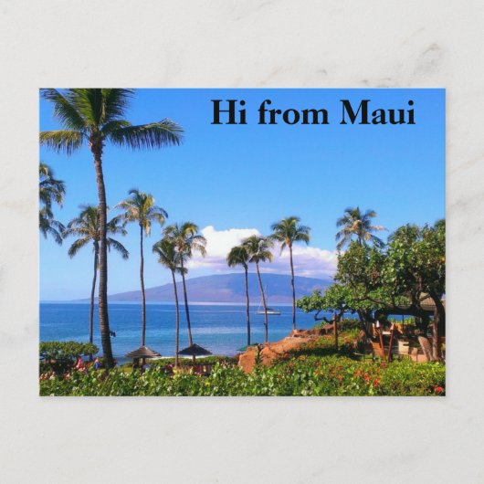 Carte postale Maui (Devant)