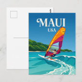 Carte Postale Maui États-Unis (Devant / Derrière)