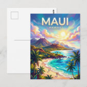 Carte Postale Maui États-Unis (Devant / Derrière)