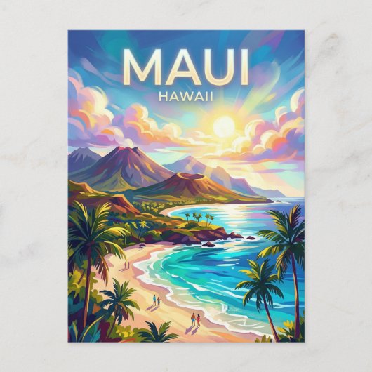 Carte Postale Maui États-Unis (Devant)