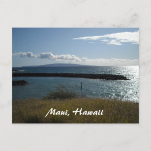 Carte Postale Maui, Hawaï vue sur l'océan
