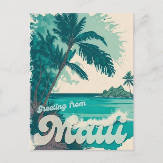 Carte Postale Maui, Hawaii (Devant)