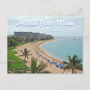 Carte Postale maui Hawaii