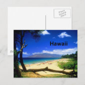 Carte Postale Maui Hawaii Kihei Beach (St.K.) (Devant / Derrière)