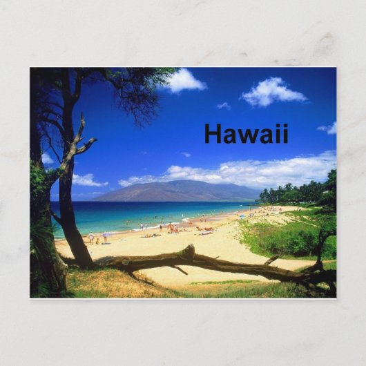 Carte Postale Maui Hawaii Kihei Beach (St.K.) (Devant)