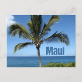 Carte Postale Maui Hawaii Palm Tree Pittoresque (Devant)