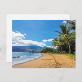 Carte Postale Maui, L'île de la Vallée, Hawaii (Devant / Derrière)