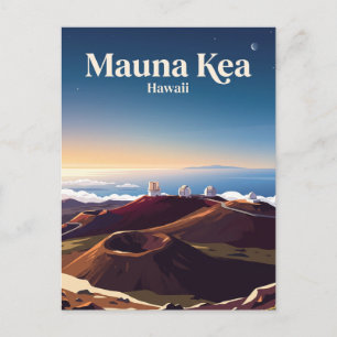 Carte Postale Mauna Kea Hawaï