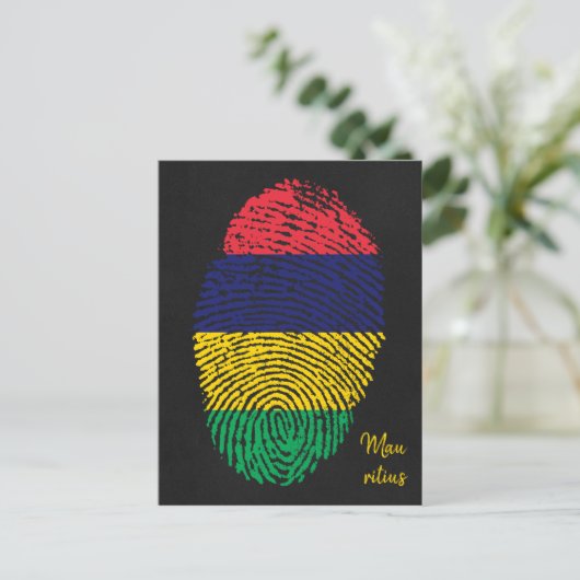 Carte Postale Maurice (Debout devant)