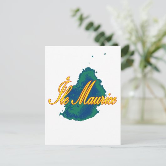 Carte Postale Maurice (Debout devant)