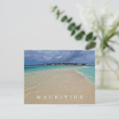 Carte postale Maurice à marée basse (Debout devant)
