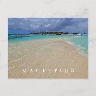 Carte postale Maurice à marée basse