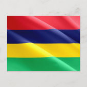 Carte Postale Maurice - Drapeau de mer - (Devant)