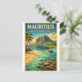 Carte Postale MAURICE – Île de Bleu Infini (Debout devant)