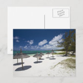 Carte Postale Maurice, Ile Maurice, Belle Mare, (Devant / Derrière)