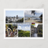 Carte Postale Maurice - Mosaïque - (Devant)