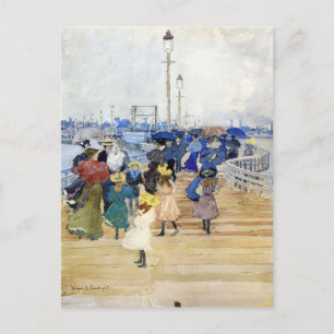 Carte Postale Maurice Prendergast- Jetée de South Boston
