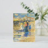 Carte Postale Maurice Prendergast - Revere Beach (Debout devant)