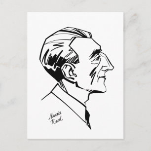 Carte Postale Maurice Ravel