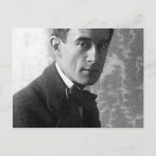 Carte Postale maurice ravel 1912 (Devant)