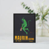 Carte Postale Maurin Quina Absinthe (Debout devant)