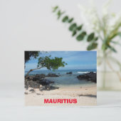 Carte postale Mauritius Rocky Beach Cove (Debout devant)