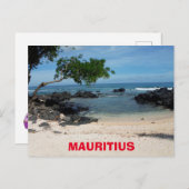 Carte postale Mauritius Rocky Beach Cove (Devant / Derrière)