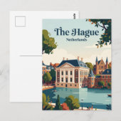Carte Postale Mauritshuis Pays-Bas (Devant / Derrière)