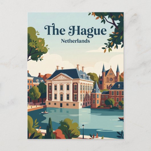 Carte Postale Mauritshuis Pays-Bas (Devant)