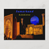 Carte Postale Mausolée d'Amir Timur - Samarkand, Ouzbékistan (Devant)