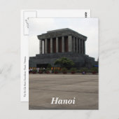 Carte Postale mausolée de hanoi (Devant / Derrière)