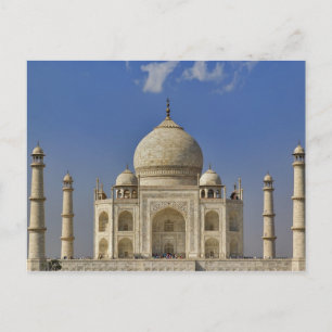 Carte Postale Mausolée de Taj Mahal / Agra, Inde
