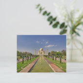 Carte Postale mausolée du Taj Mahal / Agra, Inde 2 (Debout devant)