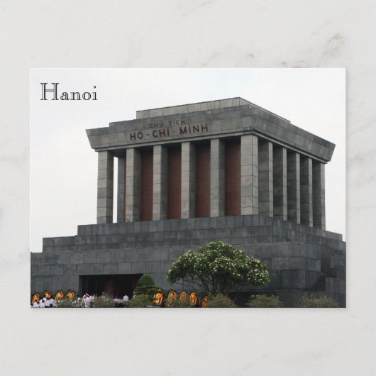 Carte Postale mausolée hanoï (Devant)