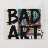 Carte Postale Mauvais art (Devant)